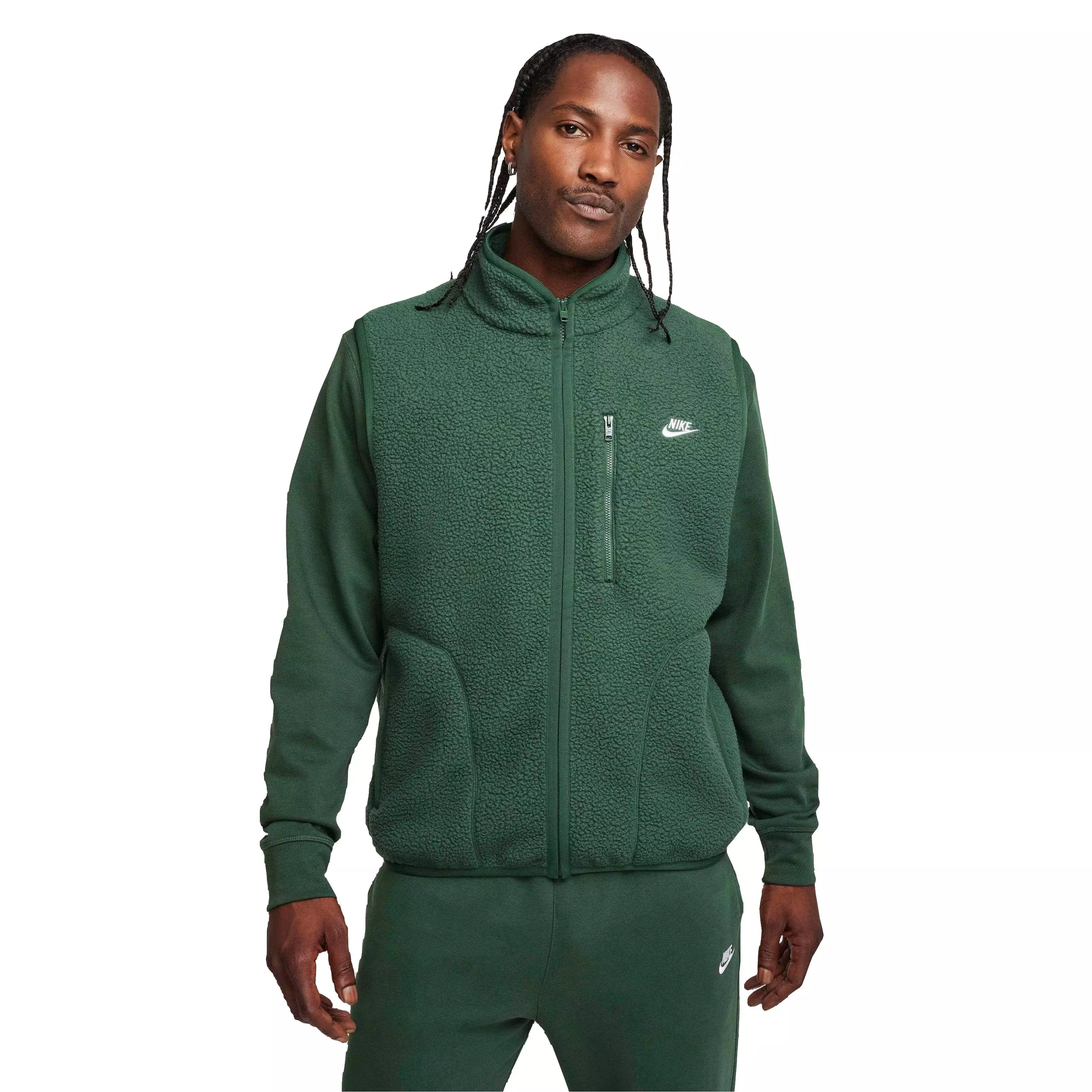 Nike Winterized Sportswear Vest, Plush Fleece | Hibbett